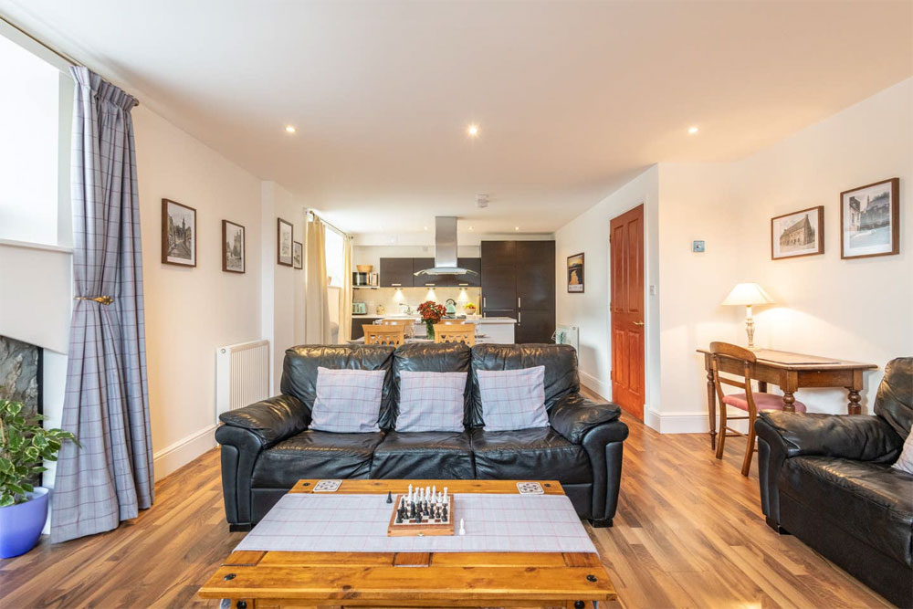 Kitchen and dining area